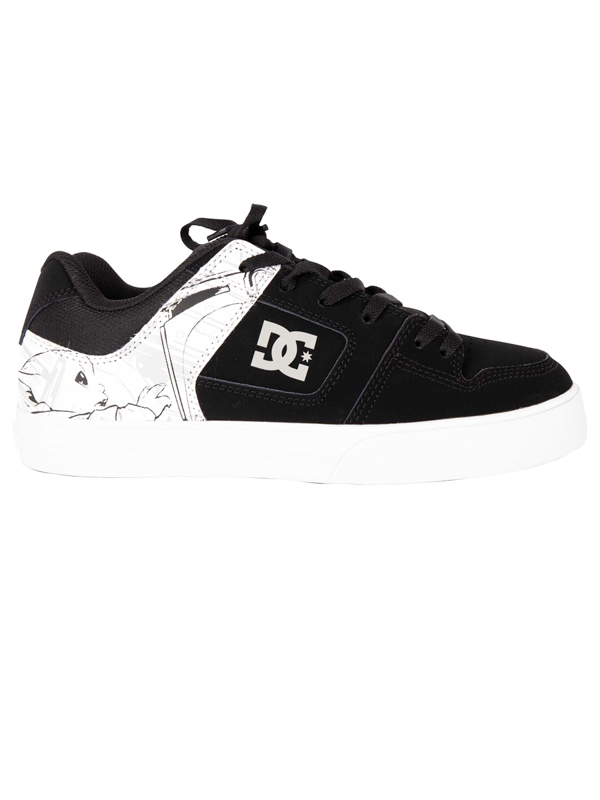 Dc SW PURE BLACK/WHITE/GREY pánské boty - 42EUR černá