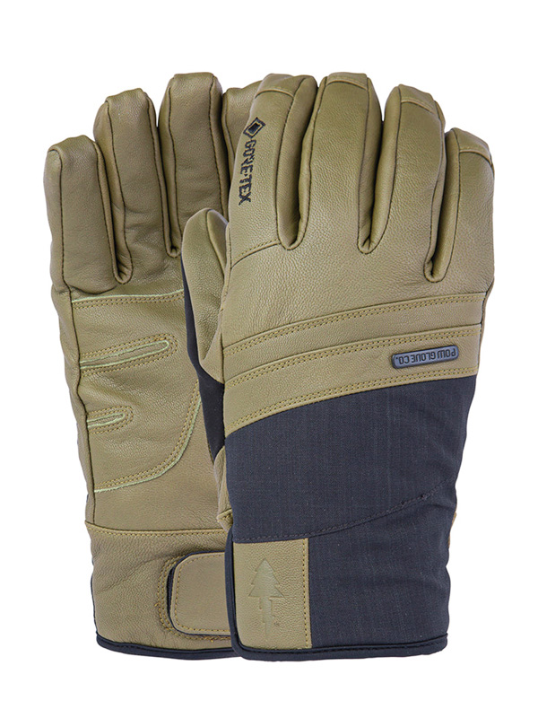 POW Royal GTX + ACTIVE Military Olive pánské prstové rukavice - XL zelená