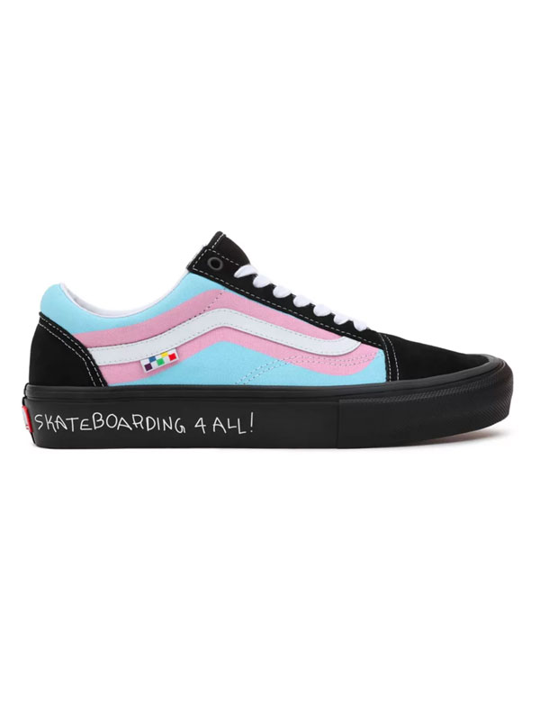 Vans Skate Old Skool PRIDE MULTI pánské boty - 45EUR černá