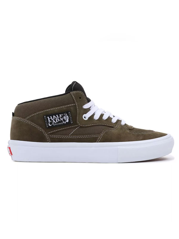 Vans Skate Half Cab dark olive pánské boty - 42EUR zelená