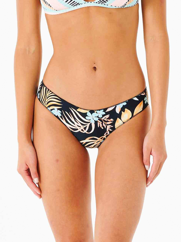 Rip Curl SUNDANCE CHEEKY HIPS black plavky dvoudílné - XS