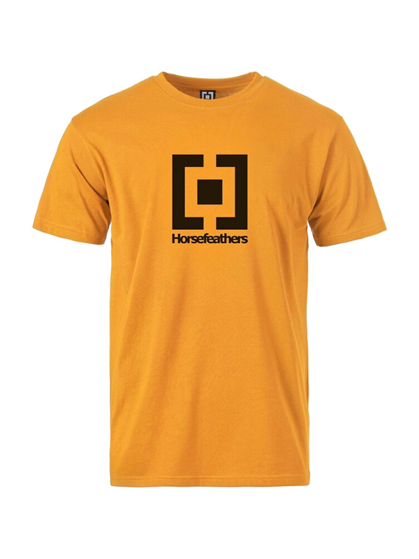 Horsefeathers BASE SUNFLOWER pánské tričko krátký rukáv - M žlutá