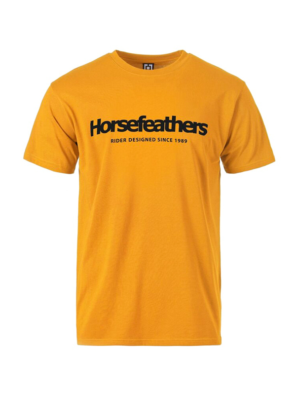 Horsefeathers QUARTER SUNFLOWER pánské tričko krátký rukáv - M žlutá