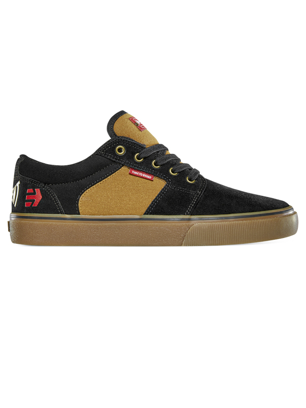 Etnies Barge LS X Indy BLACK/BROWN pánské boty - 41EUR černá