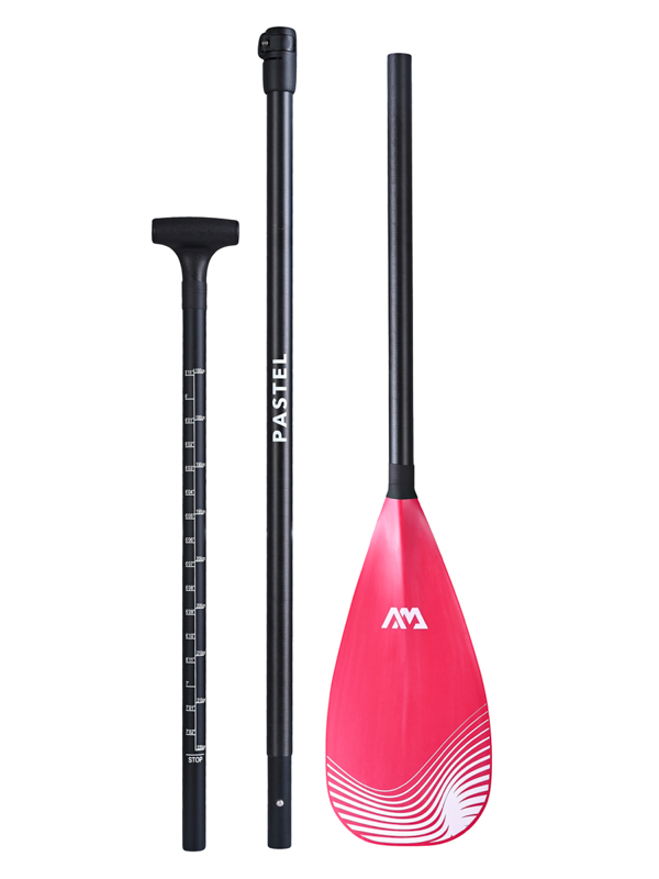 Aqua Marina Pastel Adjustable Fi PINK pádlo na paddleboard černá