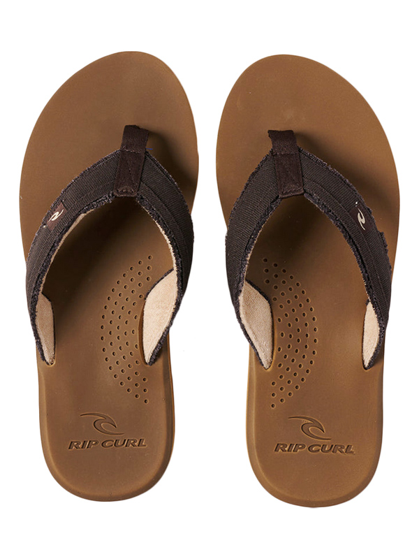 Rip Curl REACTOR OPEN TOE Brown/Tan letní žabky - 40EUR