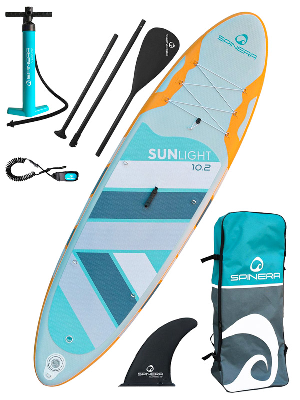 Spinera Sun Light paddleboard nafukovací - 10'2" modrá