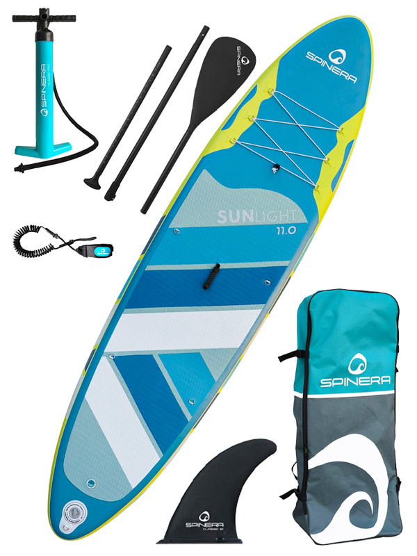 Spinera Sun Light paddleboard nafukovací - 11'0"x32" modrá