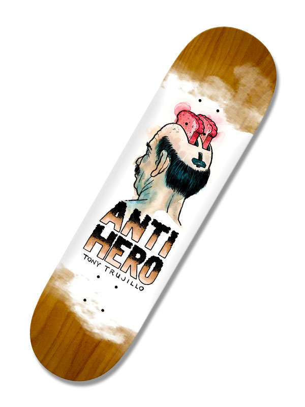 Antihero TRUJILLO TOASTED, FR skate board deska - 8.62