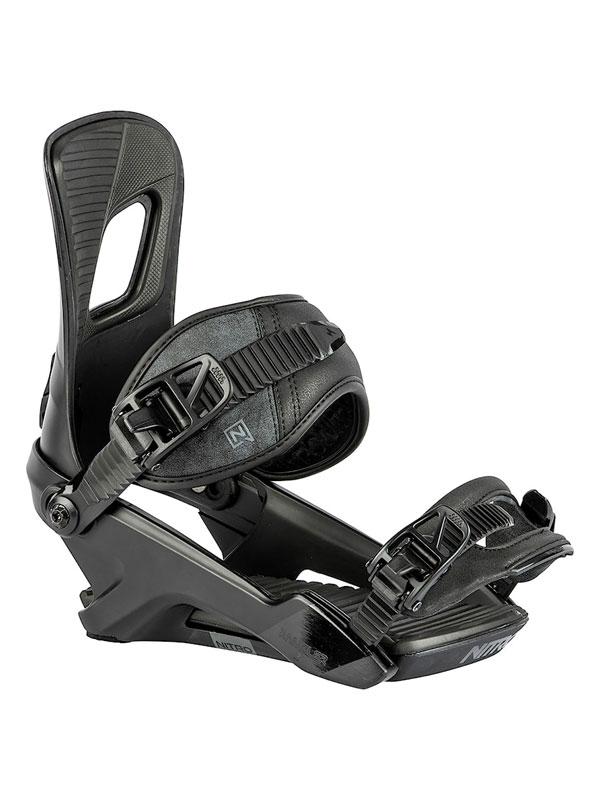 Nitro RAMBLER ULTRA BLACK pánské snowboardové vázání - L černá