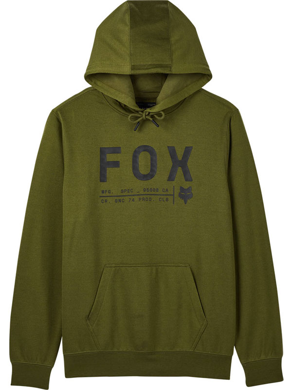 Fox Non Stop Olive Green pánská skate mikina - XL zelená