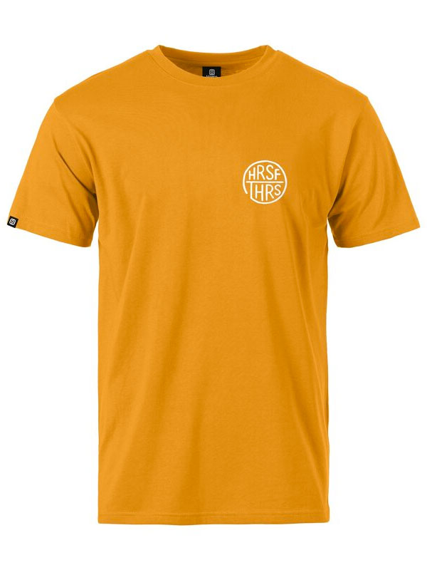 Horsefeathers CIRCLE SUNFLOWER pánské tričko krátký rukáv - XL žlutá