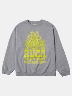 RVCA POSITIVE GROWTH HEATHER GREY