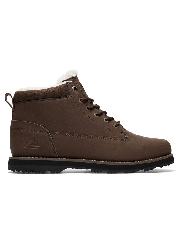 Quiksilver MISSION V BROWN/BROWN/BROWN zimní boty pro muže - 46EUR hnědá