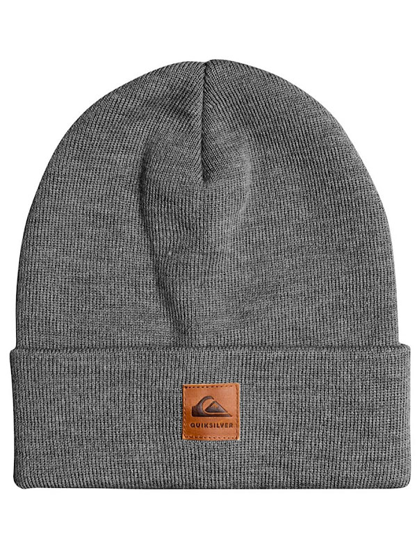 Quiksilver Brigade HEATHER GREY pánská čepice šedá