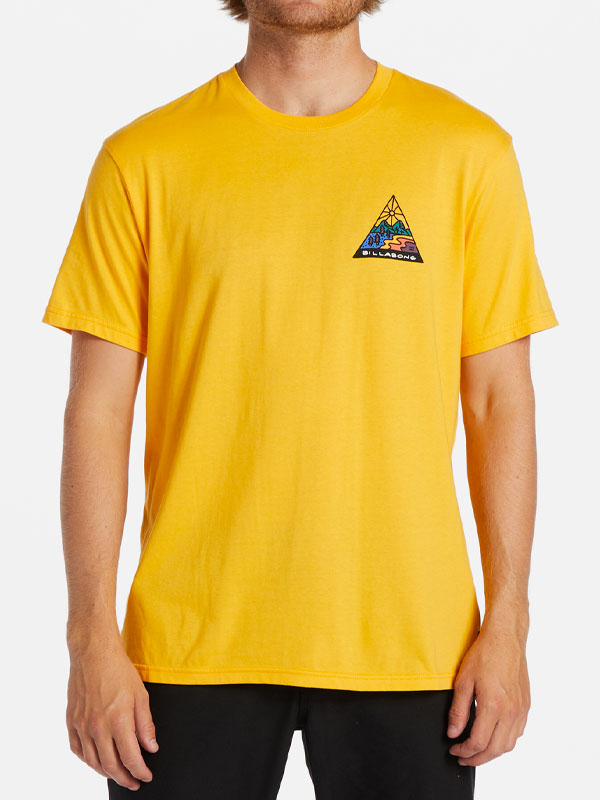 Billabong SHINE MANGO pánské tričko krátký rukáv - L žlutá