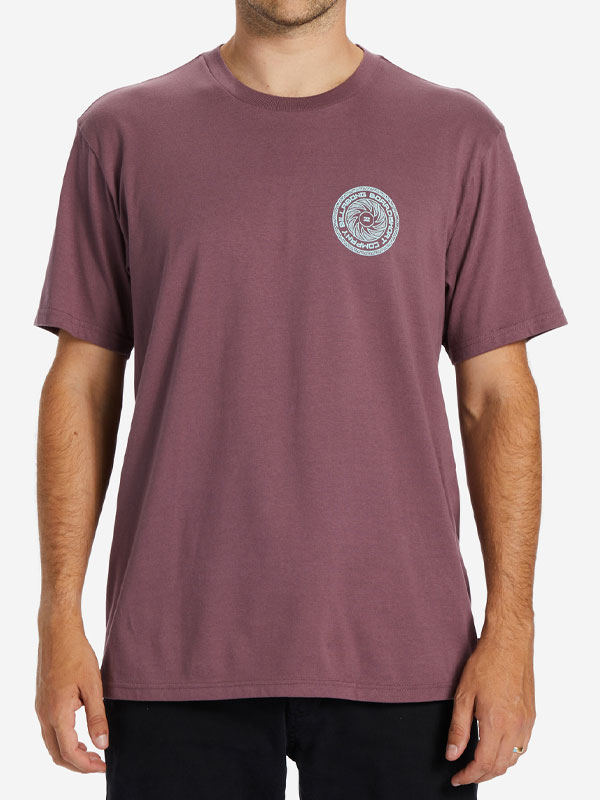 Billabong PRAISE VINTAGE VIOLET pánské tričko krátký rukáv - XL fialová