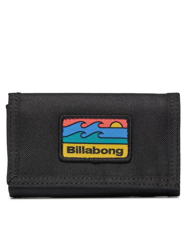 Billabong WALLED LITE black skate peněženka černá