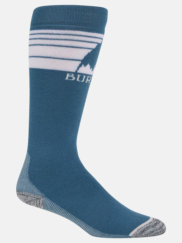 Burton MIDWEIGHT EMBLEM SLATE BLUE thermo ponožky - M\L modrá