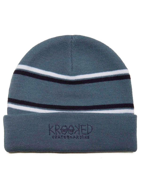 Krooked EYES BLUE/NAVY/WHITE pánská čepice šedá