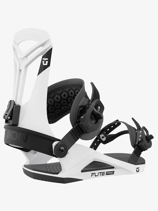 Union Flite Pro white pánské snowboardové vázání - L černá