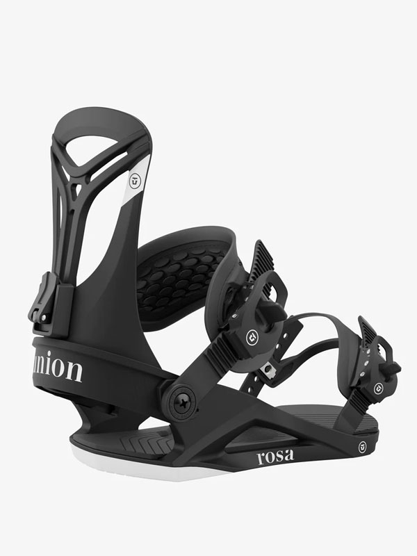 Union Rosa black dámské snowboardové vázání - S černá