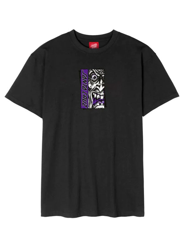 Santa Cruz Roskopp Rigid Face F black pánské tričko krátký rukáv - XL černá