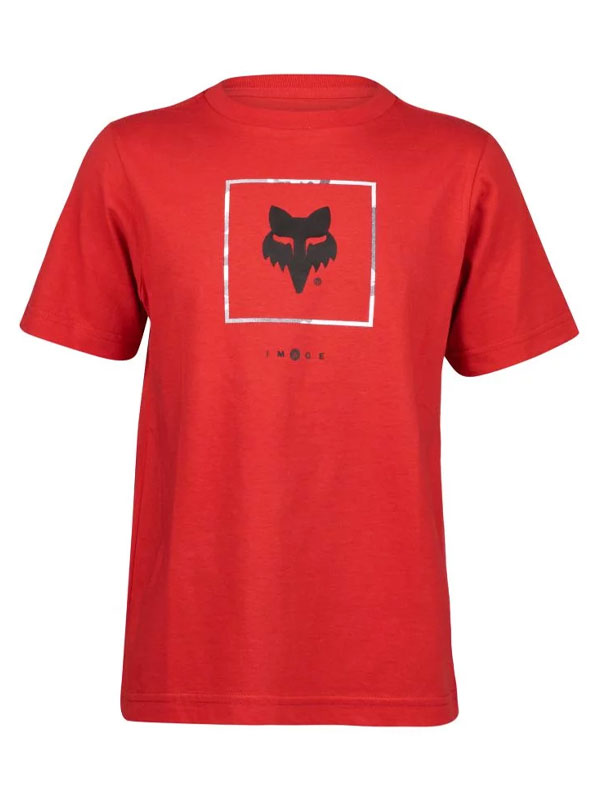 Fox Atlas FLAME RED pánské tričko krátký rukáv - L červená