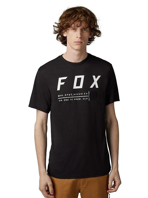 Fox Non Stop black pánské tričko krátký rukáv - XL černá