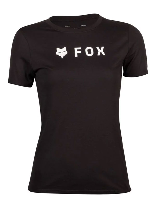 Fox Absolute black dámské skate tričko - M černá