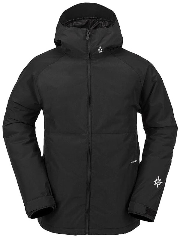 Volcom 2836 Insulated black pánská zimní bunda - S černá