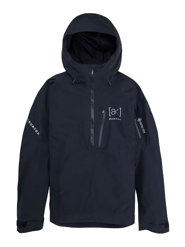 Burton VELOCITY GORE-TEX TRUE BLACK pánská zimní bunda - XL černá