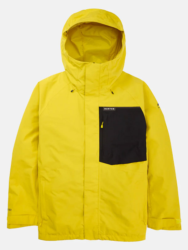 Burton POWLINE GORE-TEX SULFUR/TRUBLK pánská zimní bunda - XL žlutá