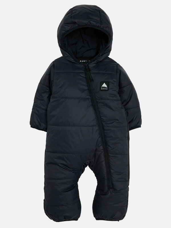 Burton BUDDY BUNTING TRUE BLACK dětská zimní bunda - 12M černá