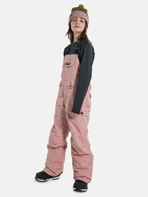 Burton SKYLAR POWDER BLUSH dětské zimní kalhoty - L růžová