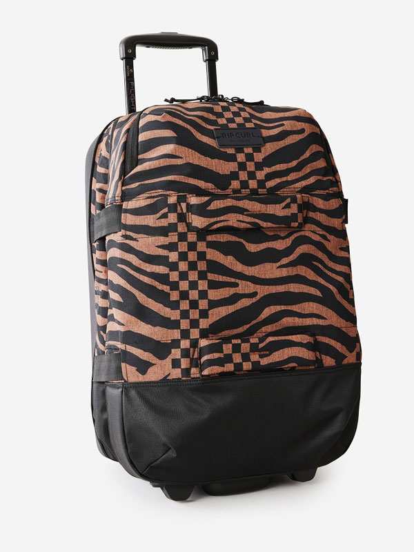 Rip Curl F-LIGHT TRANSIT SUN brown zavazadlo do letadla - 50L černá