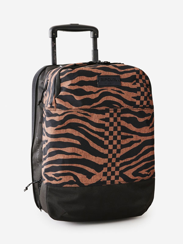 Rip Curl F-LIGHT CABIN SUN TR brown zavazadlo do letadla - 35L černá