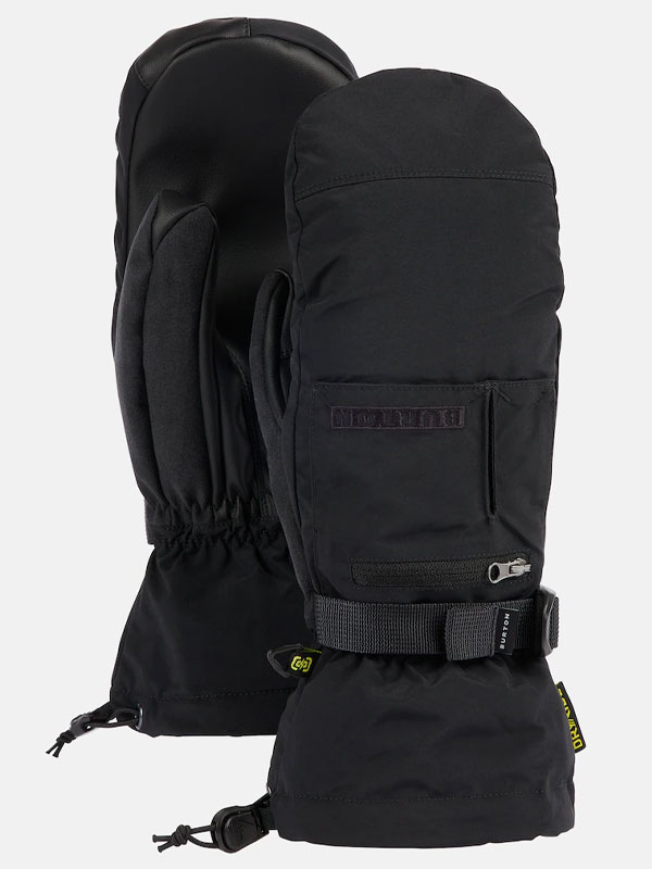 Burton BAKER 2 IN 1 MITT TRUE BLACK pánské palcové rukavice - XL černá