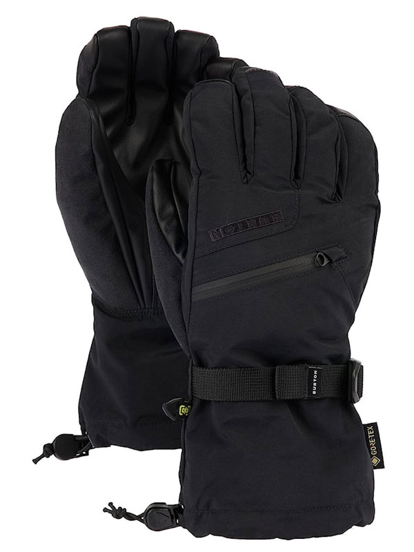 Burton GORE-TEX TRUE BLACK pánské prstové rukavice - XL černá