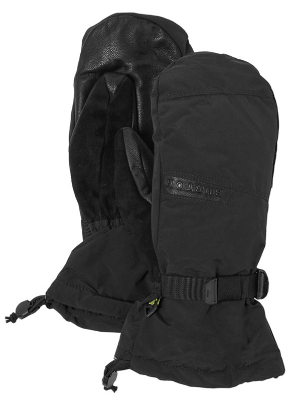 Burton DELUXE GORE-TEX MITT TRUE BLACK pánské palcové rukavice - L černá