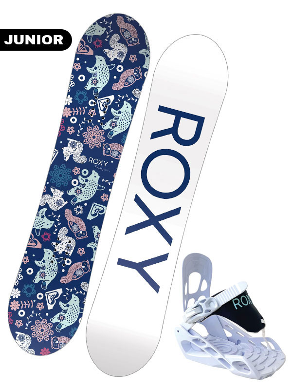 Roxy POPPY PACKAGE dětský snowboard - 118 modrá