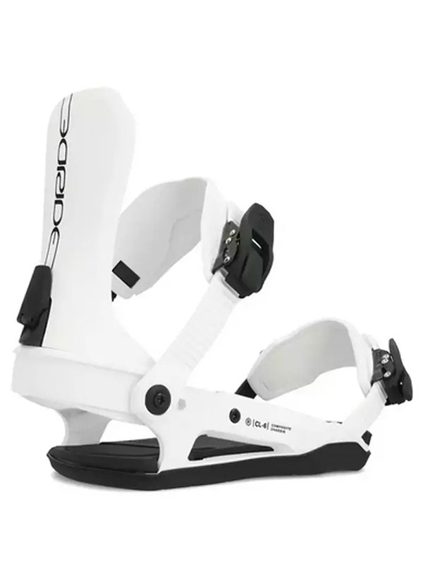 Ride C-6 white pánské snowboardové vázání - L černá