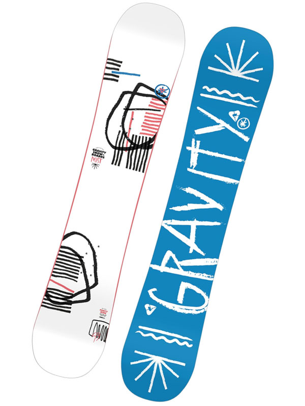 Gravity MIST dámský snowboard - 146 modrá