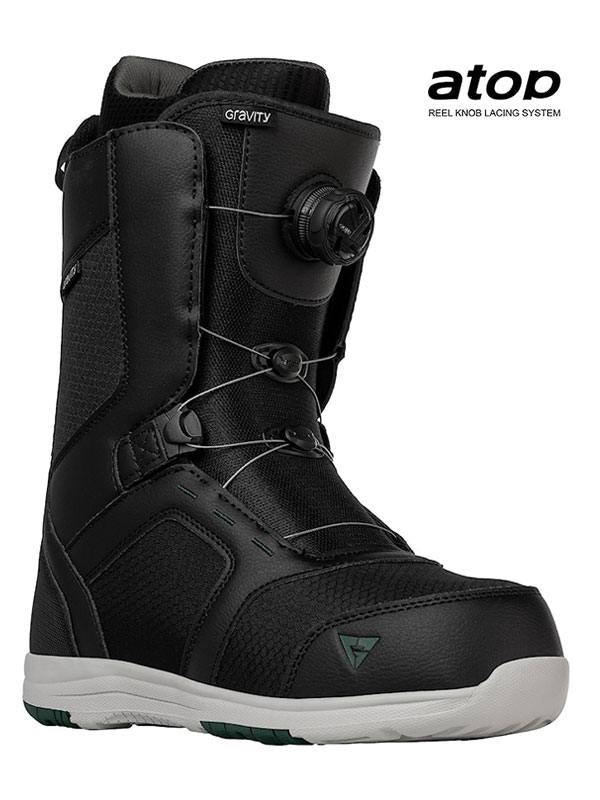 Gravity RECON ATOP Black/Moss pánské snb boty - 42,5EUR černá