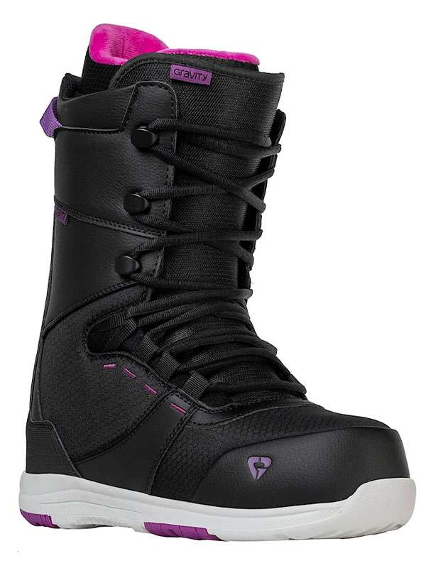 Gravity BLISS BLACK/PURPLE dámské snb boty - 39,5EUR černá