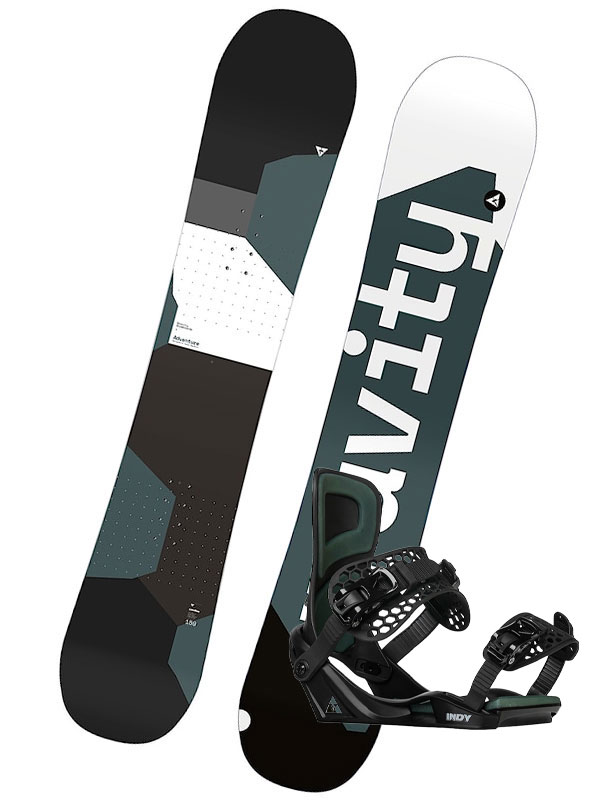 Gravity ADVENTURE I pánský snowboard s vázáním černá