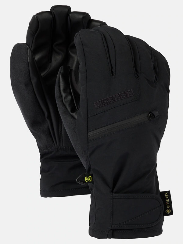 Burton GORE-TEX UNDER TRUE BLACK dámské prstové rukavice - L černá