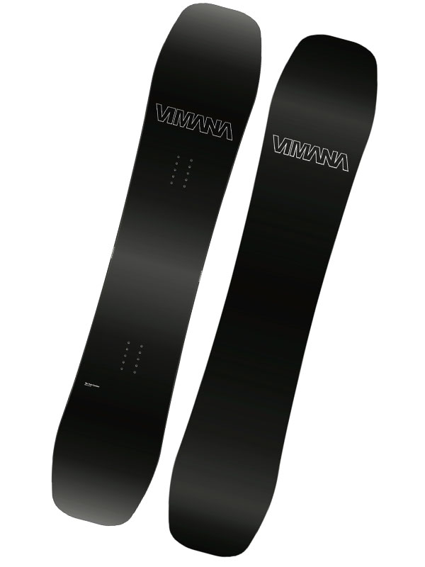 Vimana CONTINENTAL TWIN V3 black pánský snowboard - 156W černá