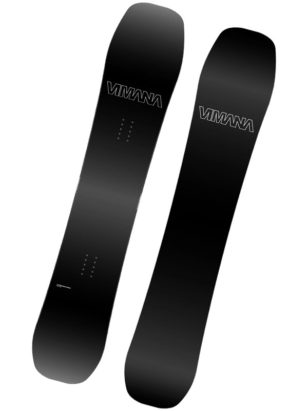 Vimana CONTINENTAL DIRECTIO black pánský snowboard - 152 černá