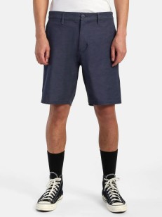RVCA BACK IN HYBRID DENIM HEATHER